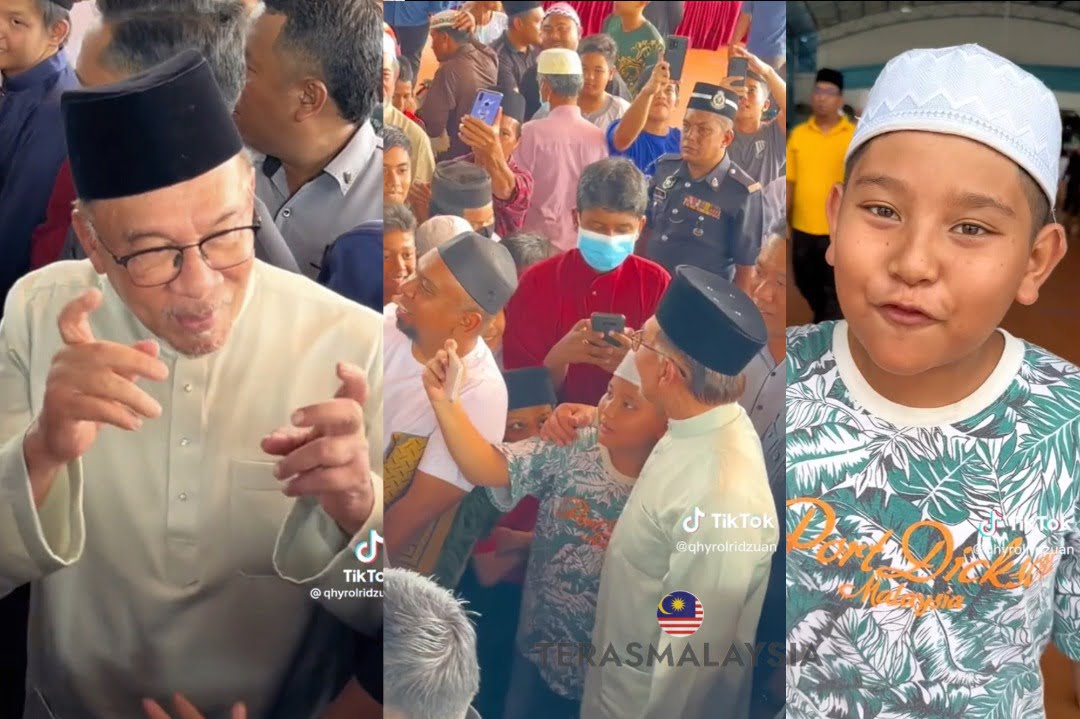 Video Budak Ini Panggil PM Macam Panggil Kawan Raih Perhatian Netizen