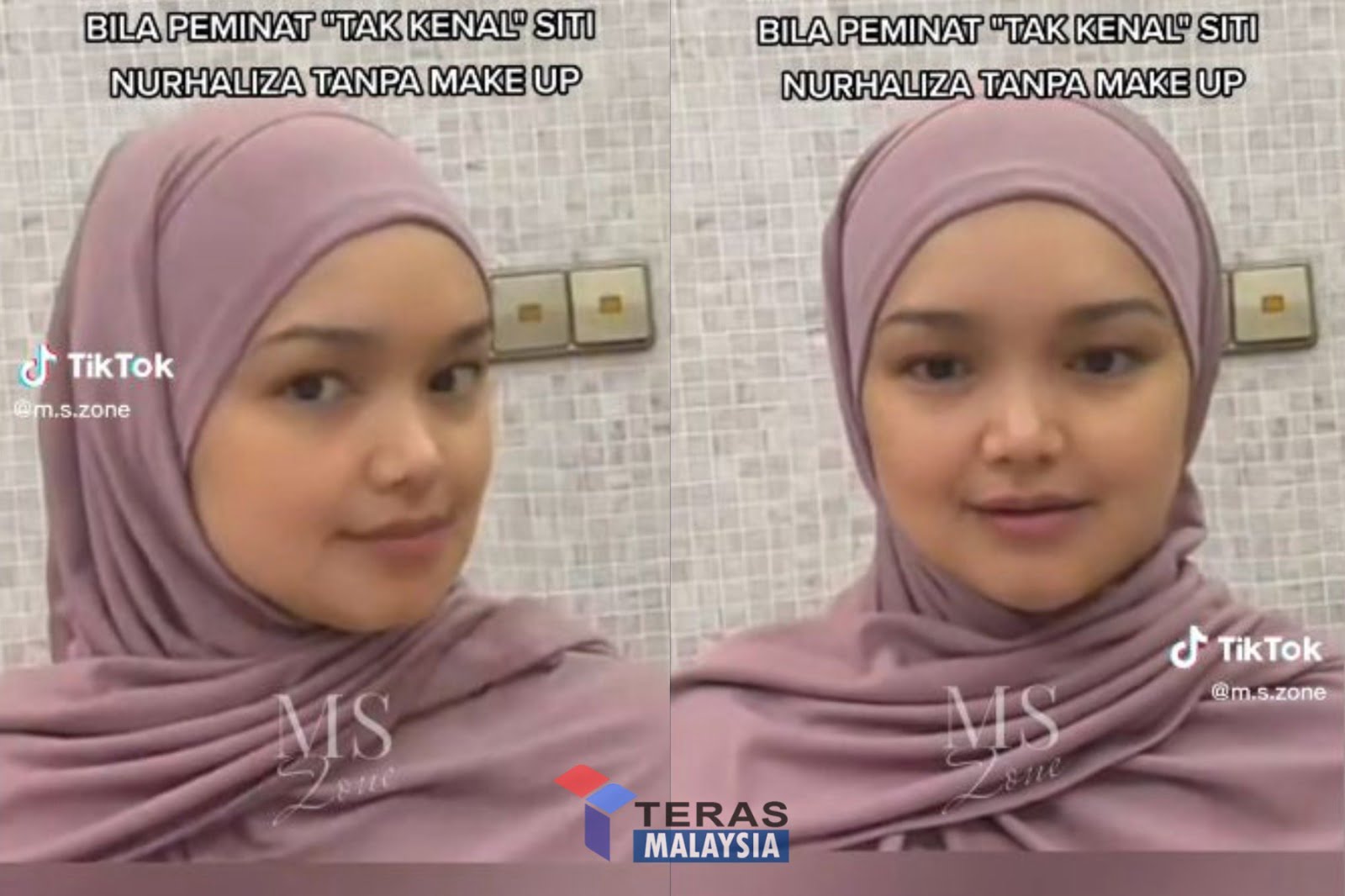 Siti Nurhaliza buat live tanpa makeup dah macam budak tingkatan 4 muka dia