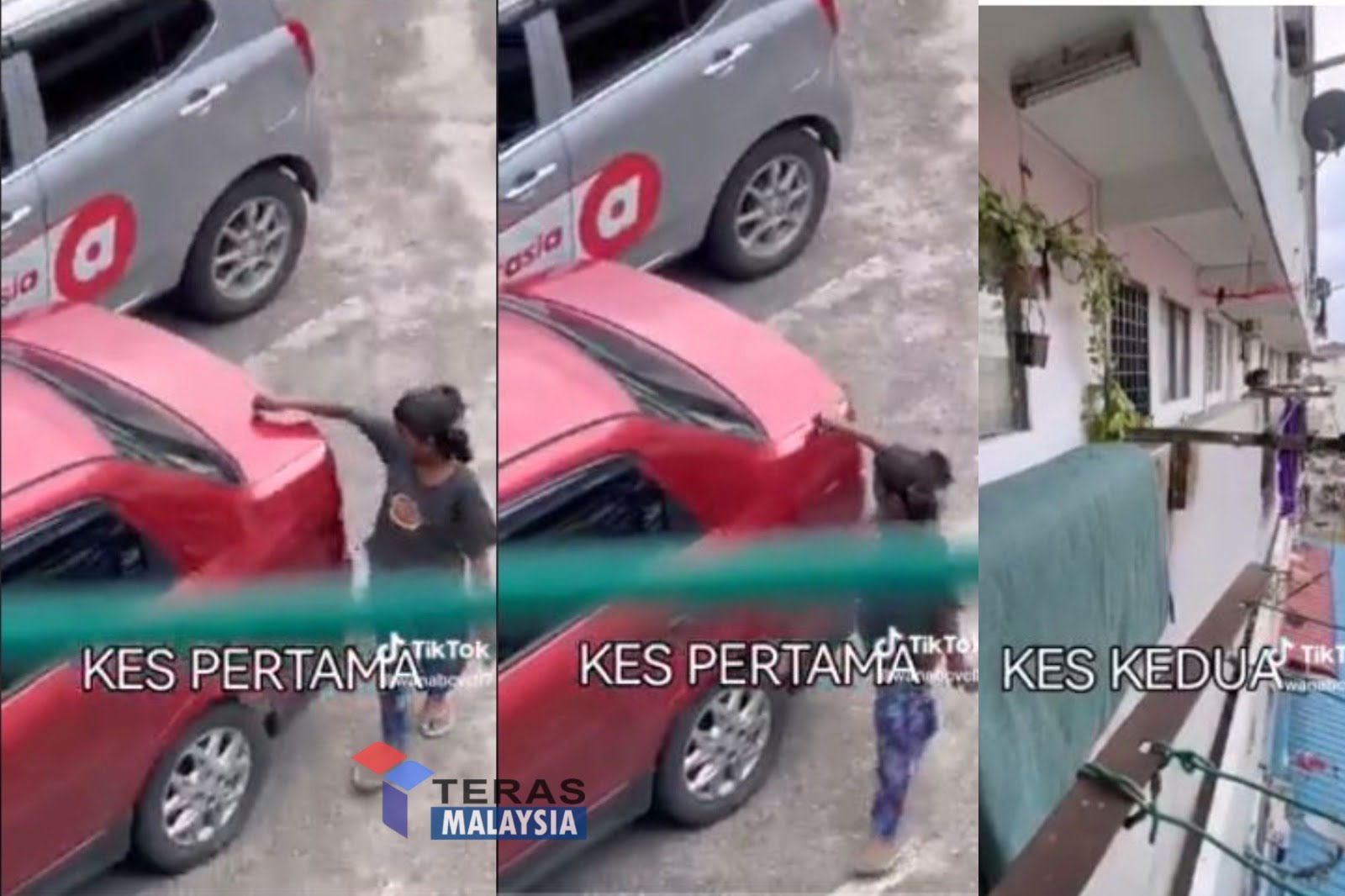 Nenek mohon maaf sebab cucu selamba calar kereta jiran tapi netizen tetap tak puas hati
