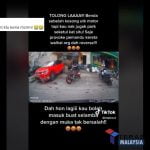 Kurang Ajar Sikap Gadis Ini Selamba Letak Motosikalnya Di Tempat Parking Kereta Undang Kemarahan Netizen