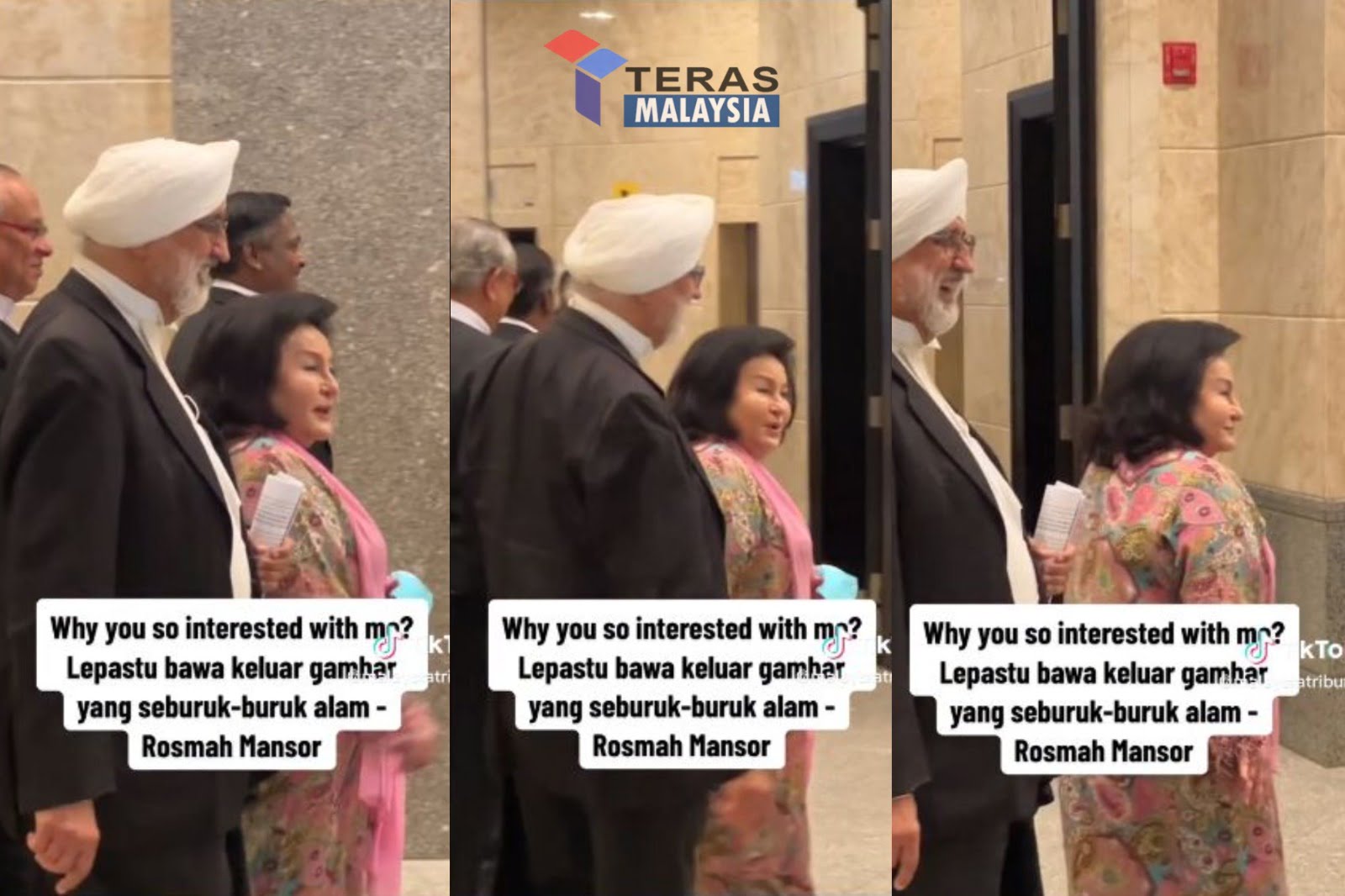 Rosmah bengang dengan photographer ambil gambar bukan main hasil tak memberangsangkan