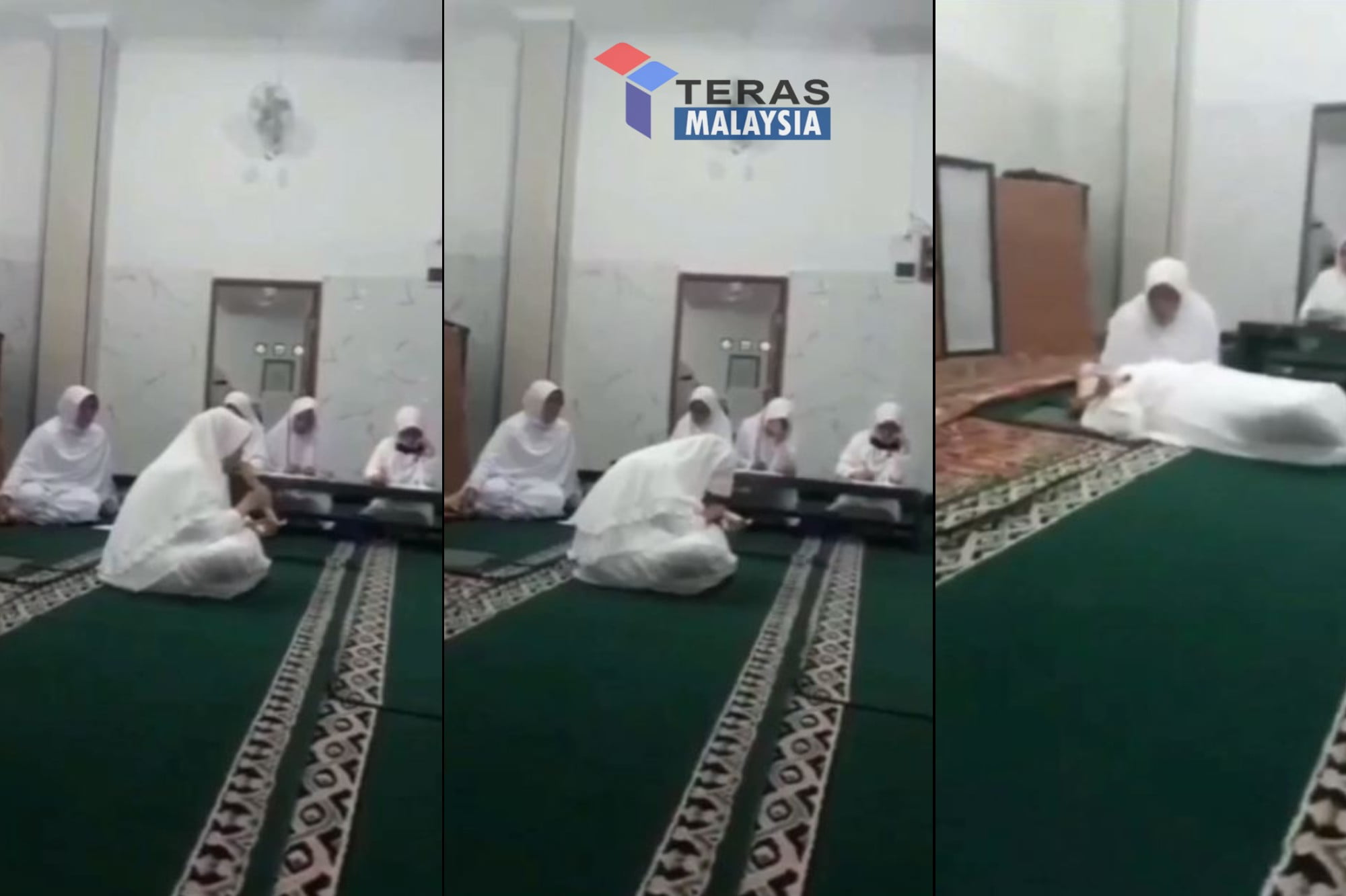 Wanita menghembuskan nafas terakhir ketika sedang membaca al Quran di masjid